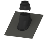 Burgerhout FX Easy Doorvoerpan 140 Zwart 400472007 | CVketel.nl