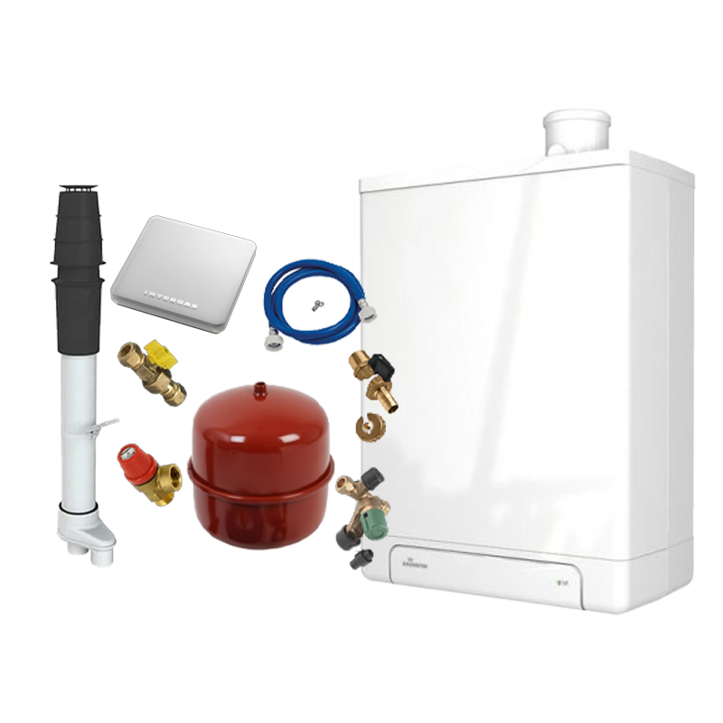Intergas HRE 28/24 CW4 | 80/80 | 22,8kW | Basis Totaalpakket | CVketel.nl
