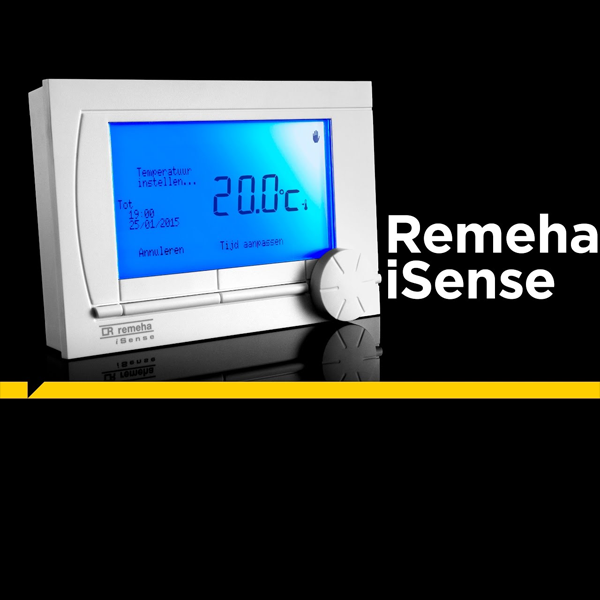 Remeha iSense klokthermostaat zonder gateway S101679  04 ✔Gratis verzending NL vanaf €150,- | CVketel.nl