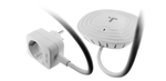 Retwist CO-switch koolmonoxidemelder inclusief montageplaat en schakelstekker 587.1/F