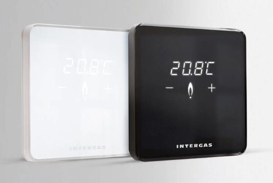 Intergas Comfort Touch zwart thermostaat 030034  of een Intergas Comfort Touch thermostaat wit | CVketel.nl